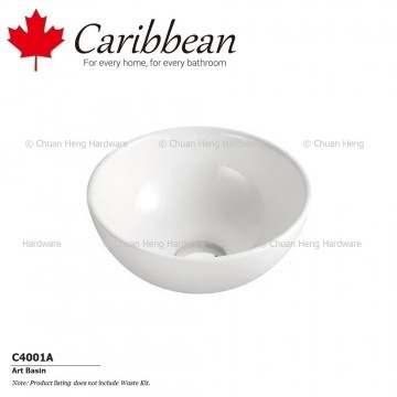 Caribbean 4001A Counter Top Basin