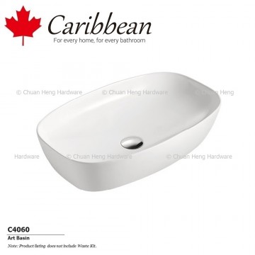 Caribbean 4060 Counter Top Basin