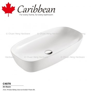 Caribbean 4070 Counter Top Basin