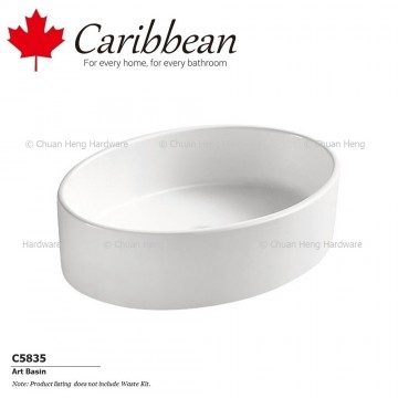 Caribbean 5835 Counter Top Basin