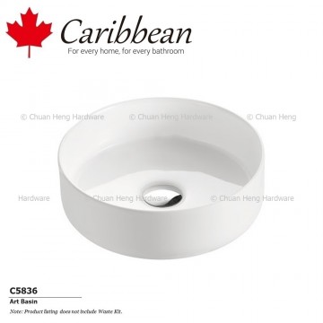 Caribbean 5836 Counter Top Basin