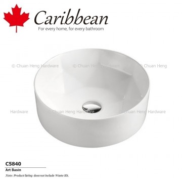Caribbean 5840 Counter Top Basin