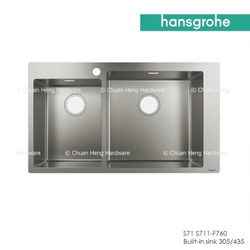 Hansgrohe 43304809 Built-in sink 305/435