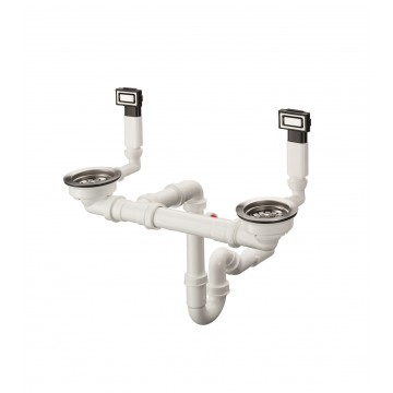 Hansgrohe 43922009 Manual waste and overflow set 370/370
