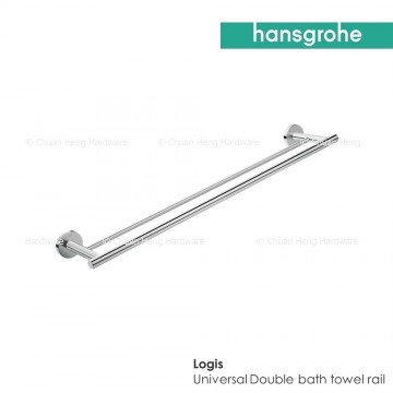 Hansgrohe Logis Universal Double bath towel rail