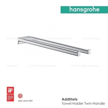 hansgrohe AddStoris Towel holder twin-handle