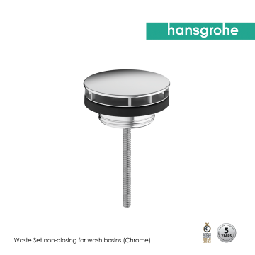 hansgrohe Waste set non-closing for washbasins